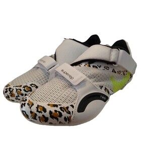 New Nike SuperRep Indoor Cycle Shoes White Cheetah  CJ0775 177 Womens Size 7.5